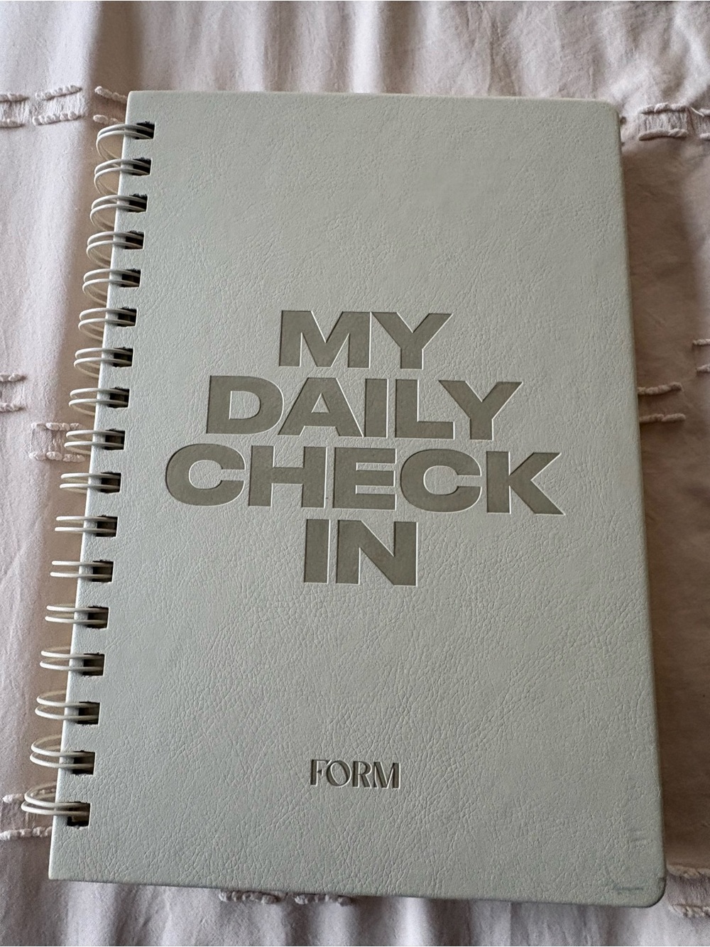 FORM by Sami Clarke Daily Check In Journal